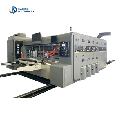 300 pcs/min Lead Edge Flexo Printer Slotter Die Cutter Machine untuk kadbod beralun