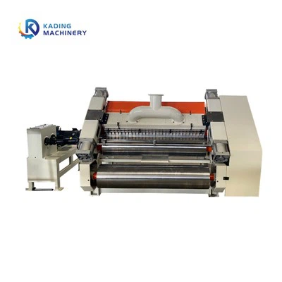 A/B/C/E Paperboard Gelaran Seruling Membuat Mesin Facer Tunggal